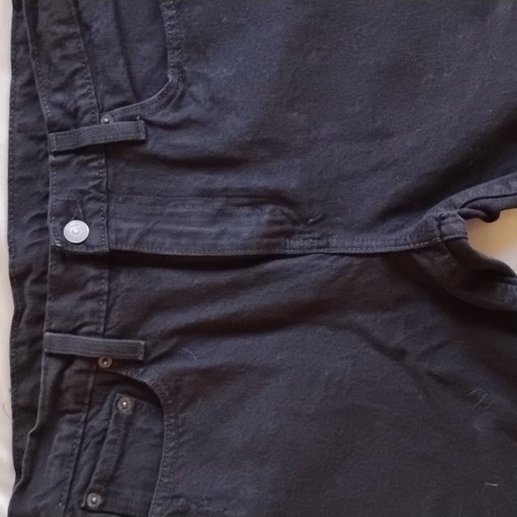 Levi's 512 Slim Fit Taper Jeans Black Denim 30x30 - Picture 5 of 13